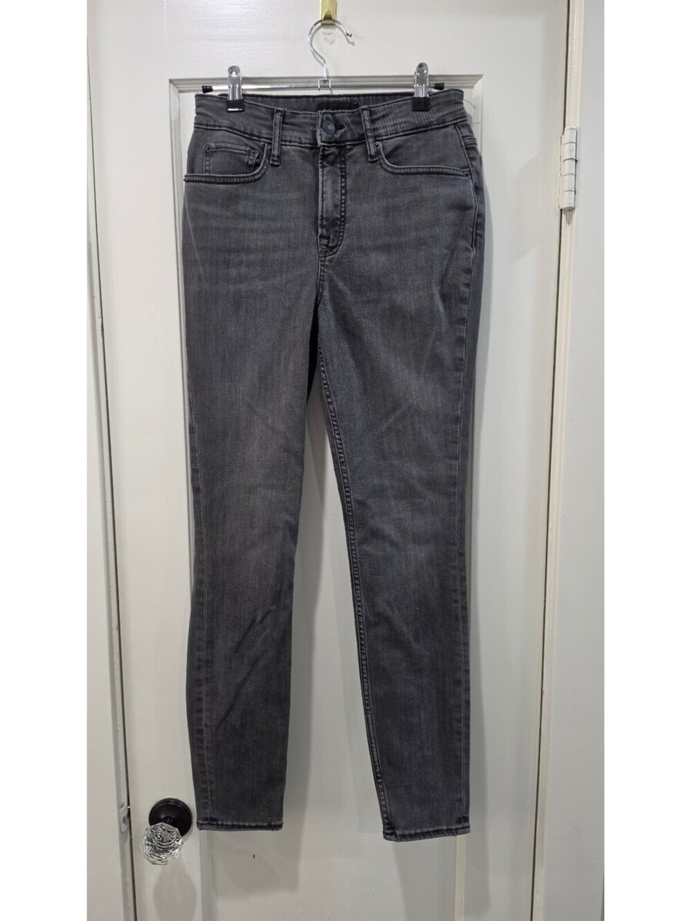 Free Assembly Women's High Rise Skinny Jeans Size 4 Gray